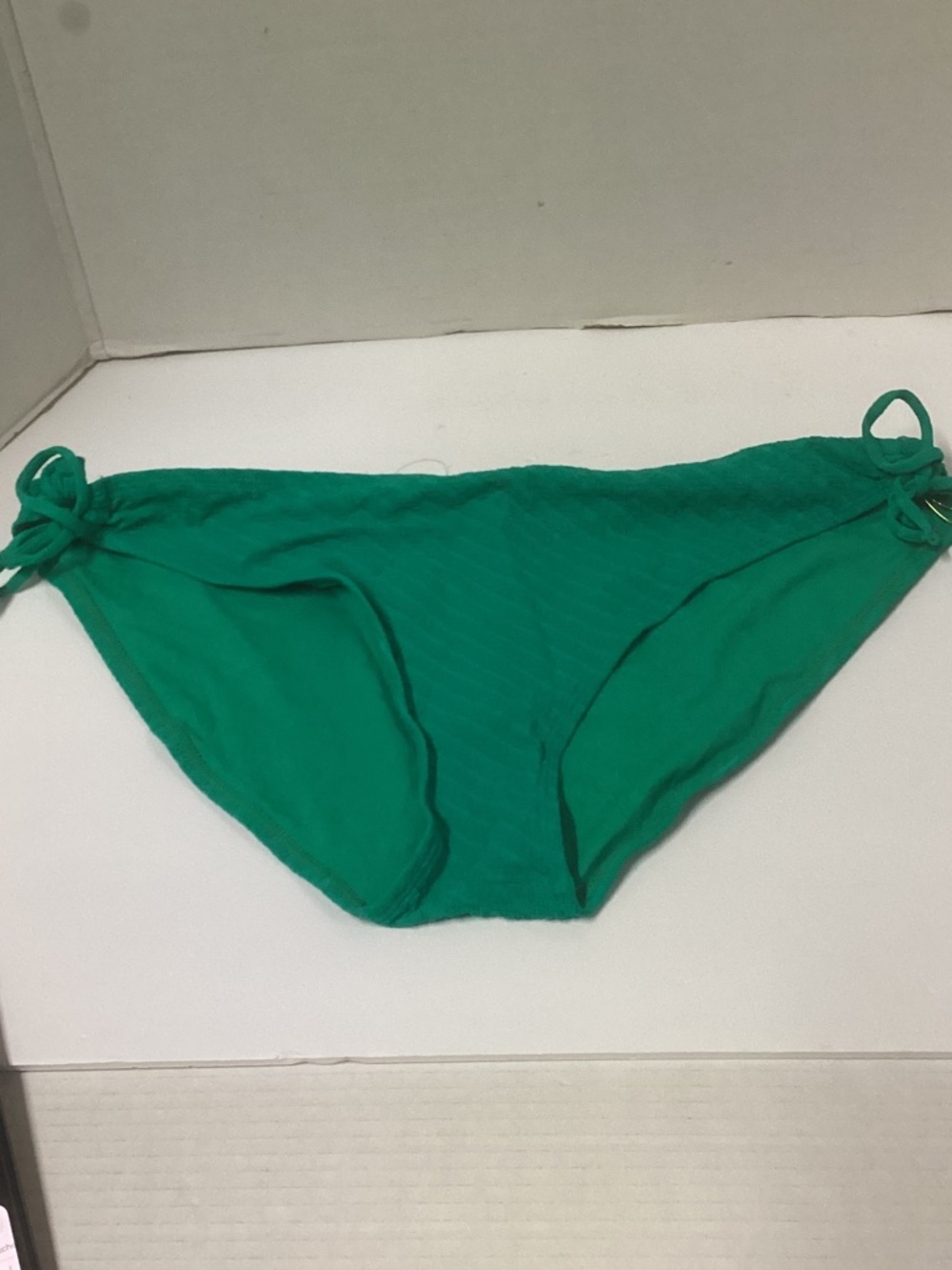 Tie-Side Bikini Bottom in Emerald Green